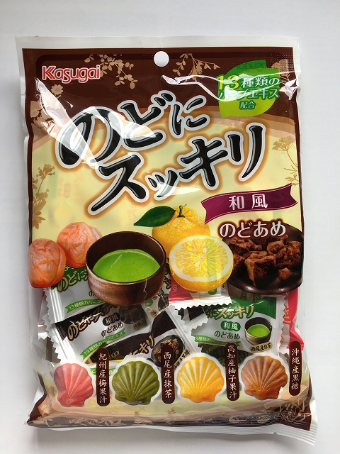 THROAT CANDY JAPANESE TASTE#のどにスッキリ　和風